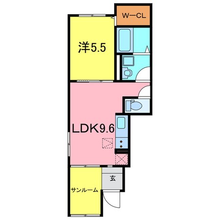 セシルの物件間取画像